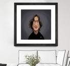 John Lennon by Rob Snow on GIANT ART - black digital painting