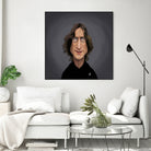 John Lennon by Rob Snow on GIANT ART - black digital painting