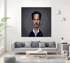 Johnny Depp by Rob Snow on GIANT ART - black digital painting