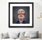 George Lucas by Rob Snow on GIANT ART - blue digital painting