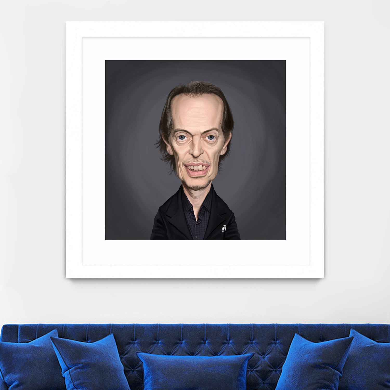 Steve Buscemi by Rob Snow on GIANT ART - brown digital painting