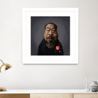 Ai WeiWei by Rob Snow on GIANT ART - black digital painting