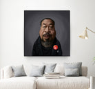 Ai WeiWei by Rob Snow on GIANT ART - black digital painting