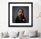 Ai WeiWei by Rob Snow on GIANT ART - black digital painting