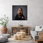 Ai WeiWei by Rob Snow on GIANT ART - black digital painting