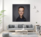 Robin Williams by Rob Snow on GIANT ART - brown digital painting