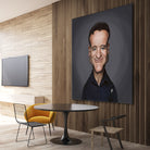 Robin Williams by Rob Snow on GIANT ART - brown digital painting