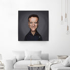 Robin Williams by Rob Snow on GIANT ART - brown digital painting