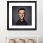 Robin Williams by Rob Snow on GIANT ART - brown digital painting