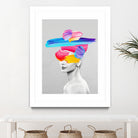 Beauty In Colors I by Juan Fonrodona on GIANT ART - gray mixed media