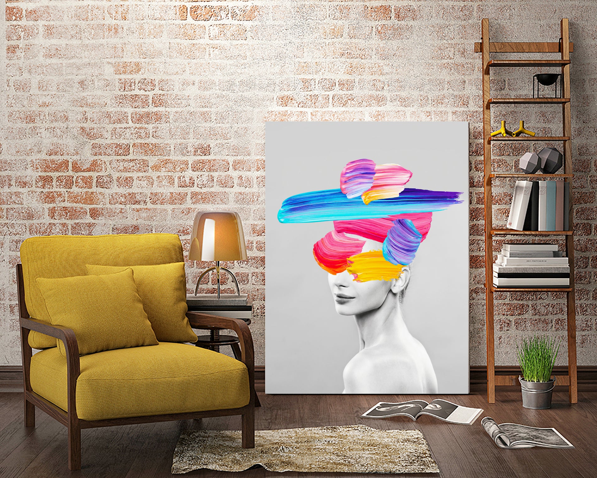 Beauty In Colors I by Juan Fonrodona on GIANT ART - gray mixed media