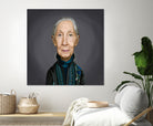 Jane Goodall by Rob Snow on GIANT ART - brown digital painting