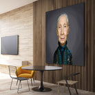 Jane Goodall by Rob Snow on GIANT ART - brown digital painting