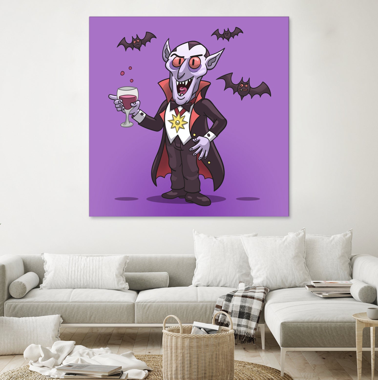 Vampire by Matias Molusko on GIANT ART - fuchsia digital drawing