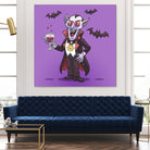 Vampire by Matias Molusko on GIANT ART - fuchsia digital drawing