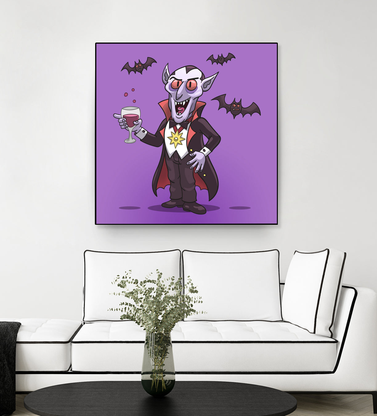 Vampire by Matias Molusko on GIANT ART - fuchsia digital drawing