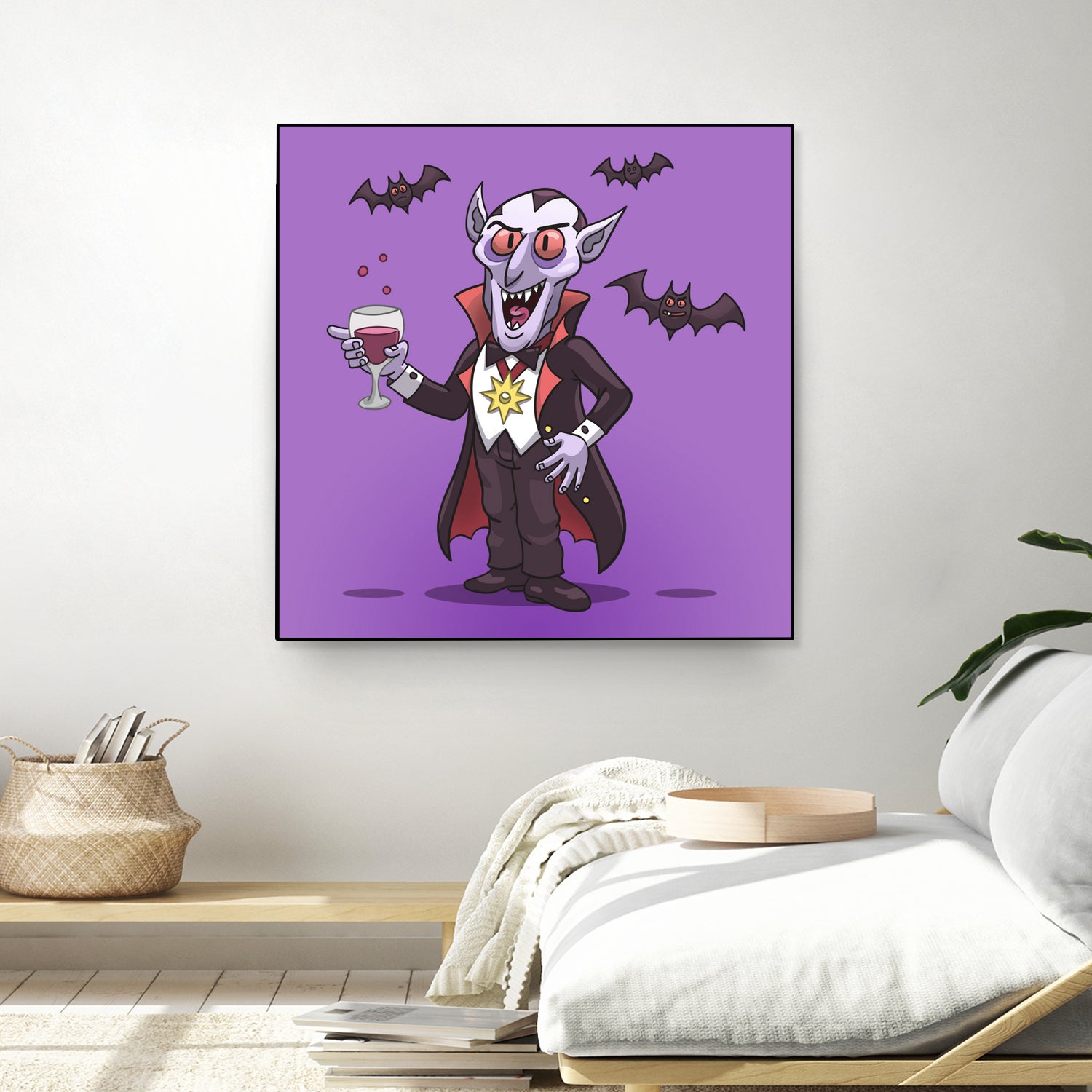 Vampire by Matias Molusko on GIANT ART - fuchsia digital drawing