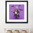 Vampire by Matias Molusko on GIANT ART - fuchsia digital drawing