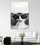 Dreams and cigarettes by Menelaos Trompoukis on GIANT ART - gray digital painting