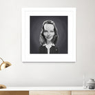 Katharine Hepburn by Rob Snow on GIANT ART - gray digital painting