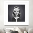 Katharine Hepburn by Rob Snow on GIANT ART - gray digital painting