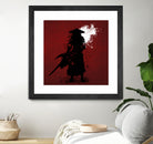 Samurai by Ilya Danilov on GIANT ART - red digital painting