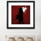 Samurai by Ilya Danilov on GIANT ART - red digital painting