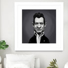 Johnny Cash by Rob Snow on GIANT ART - gray digital painting