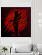 Red Moon by Ilya Danilov on GIANT ART - red digital painting