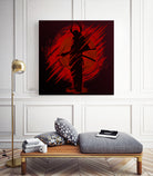 Red Moon by Ilya Danilov on GIANT ART - red digital painting