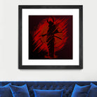 Red Moon by Ilya Danilov on GIANT ART - red digital painting