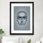 SKULL-LINE MUSIC by IllustRed Créative Studio on GIANT ART - black digital drawing