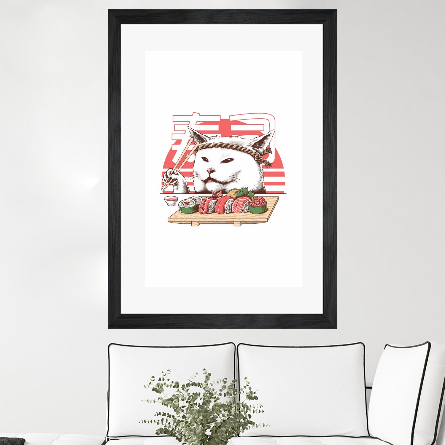 Master Chef Sushi by Afif Quilimo on GIANT ART - white digital drawing