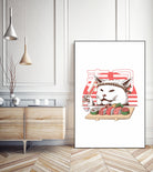 Master Chef Sushi by Afif Quilimo on GIANT ART - white digital drawing