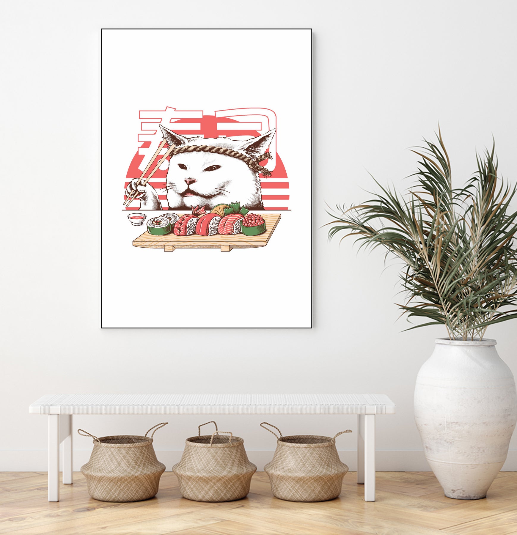 Master Chef Sushi by Afif Quilimo on GIANT ART - white digital drawing