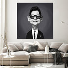 Roy Orbison by Rob Snow on GIANT ART - gray digital painting