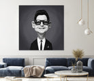 Roy Orbison by Rob Snow on GIANT ART - gray digital painting