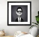 Roy Orbison by Rob Snow on GIANT ART - gray digital painting