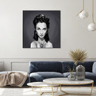 Vivien Leigh by Rob Snow on GIANT ART - gray digital painting