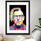 Abstract Maynard James Keenan In WPAP by SITI MAHMUDAH on GIANT ART - black digital drawing