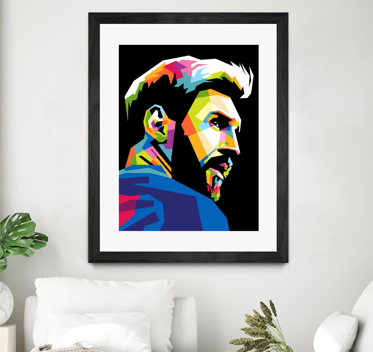 wpap messi by Muhammad Ardian on GIANT ART - black photo illustration