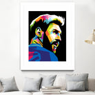 wpap messi by Muhammad Ardian on GIANT ART - black photo illustration