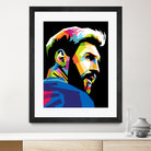 wpap messi by Muhammad Ardian on GIANT ART - black photo illustration