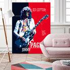 jimmy page by Deni Rahayu on GIANT ART - black digital drawing