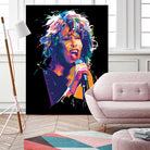 Tina Turner by Deni Rahayu on GIANT ART - black digital drawing