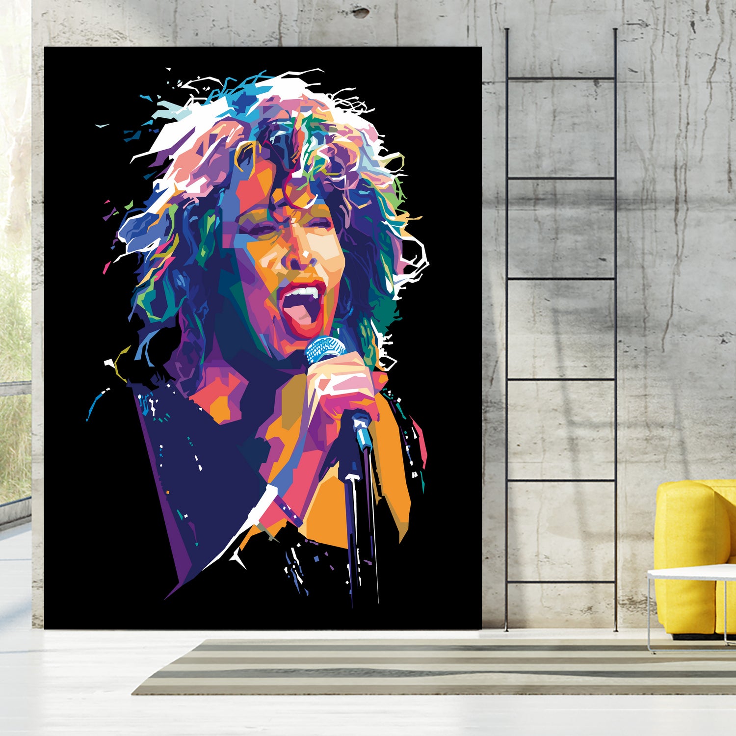 Tina Turner by Deni Rahayu on GIANT ART - black digital drawing