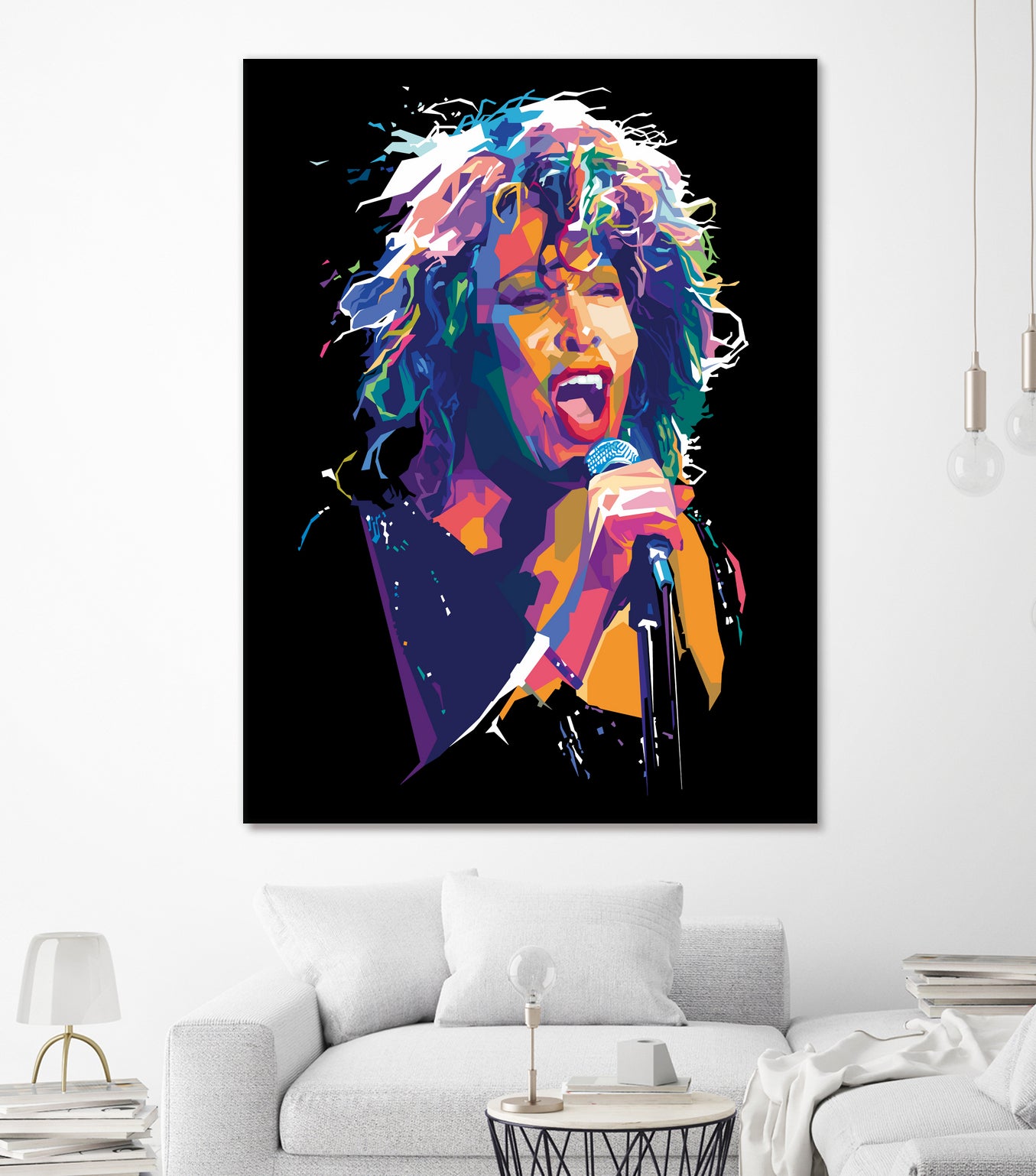 Tina Turner by Deni Rahayu on GIANT ART - black digital drawing