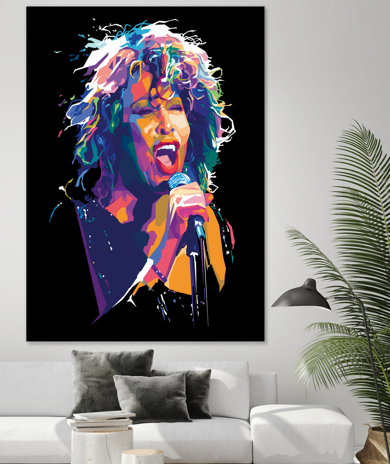 Tina Turner by Deni Rahayu on GIANT ART - black digital drawing