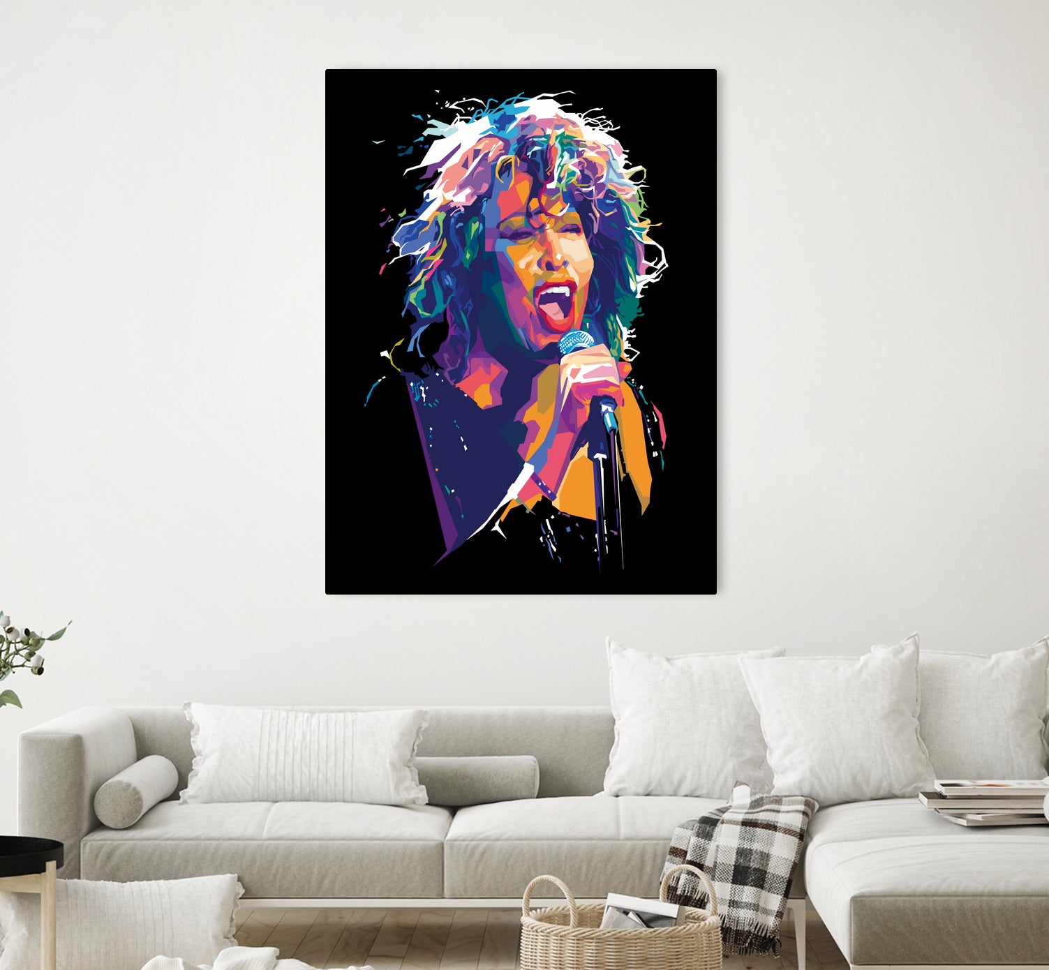 Tina Turner by Deni Rahayu on GIANT ART - black digital drawing