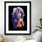 Tina Turner by Deni Rahayu on GIANT ART - black digital drawing